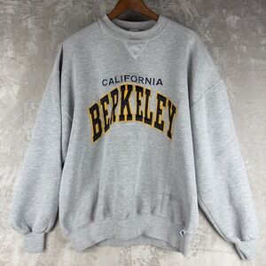 Russell Athletic California Berkeley Sweatshirt XL Gray Vintage Pullover